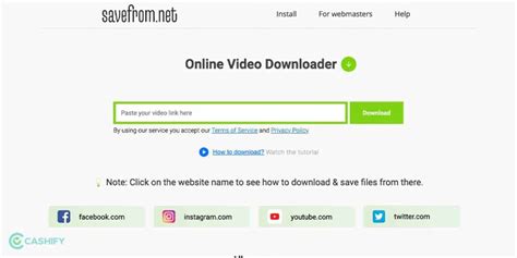 Savefrom Internet 的图像结果