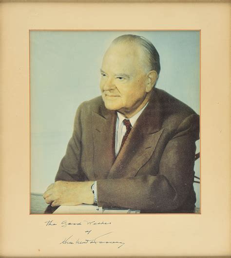 Lot Detail - President Herbert Hoover ULTRA-RARE Signed Over-Sized 13 ...