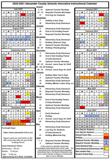 Catawba County Schools Calendar 2022 2022 - Schoolcalendars.net