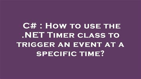 Image result for C# System.timers.timer