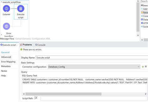 Execute SQL Script 的图像结果
