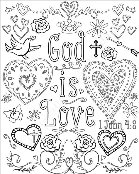 Christian Adult Coloring Pages at GetDrawings | Free download