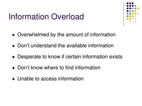 Information Overload Presentation 的图像结果