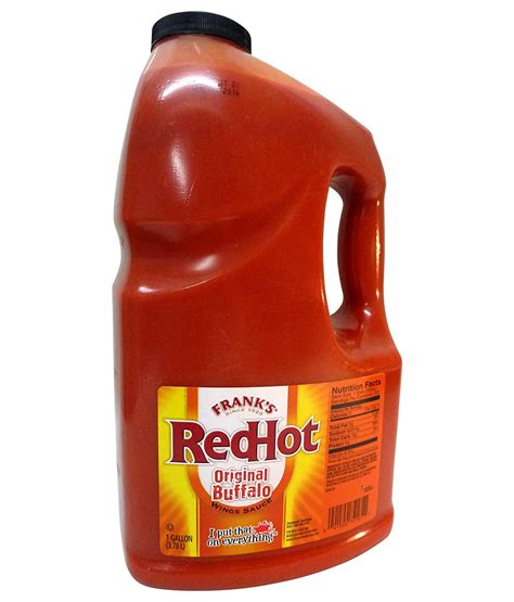 Frank's Redhot Original Buffalo Wings Sauce 3.78L BritishShopInWarsaw