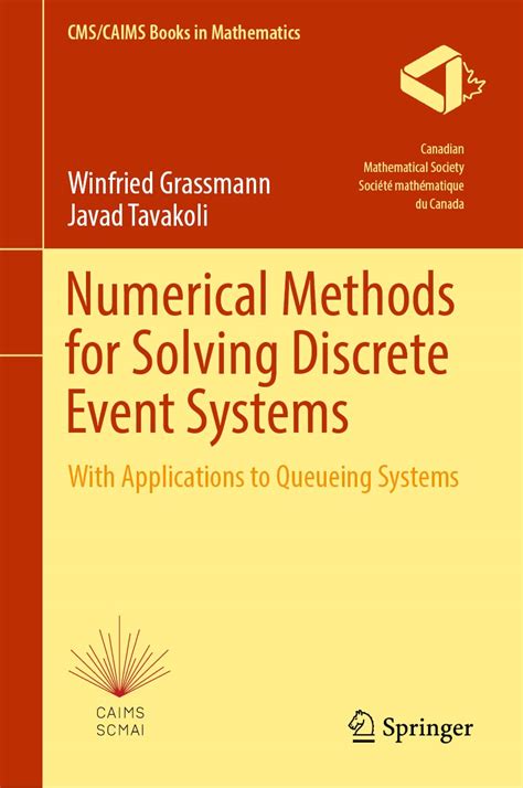 Buy Numerical Methods for Solving Discrete Event Systems: With ...