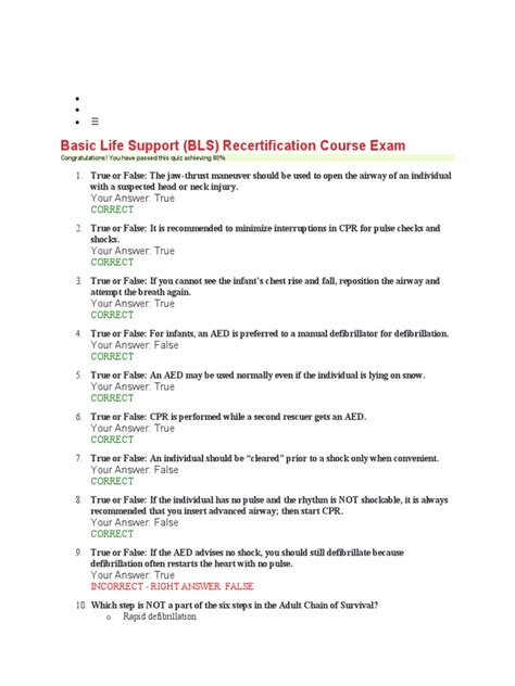 BLS Practice Questions 的图像结果