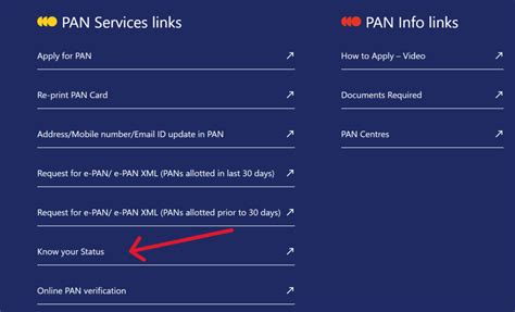 How to track Your Status of Pan Card Online
