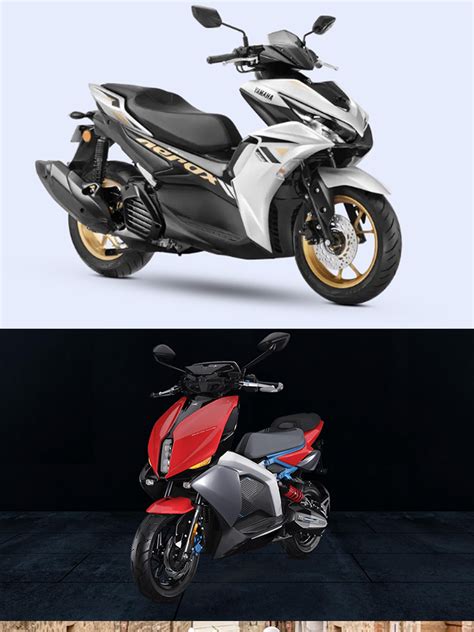 5 Scooters which come with ABS Yamaha Aerox 155, Aprilia SR 160, SXR ...