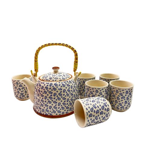 Buy Oriental Kahwa Tea Set, 6 cups | TeaCupsFull