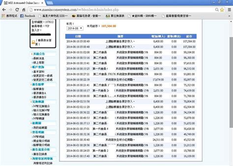 简体中文 - MIS网路自动收入系统