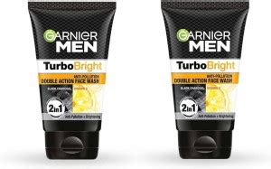 GARNIER Turbo Bright Anti-Pollution Double Action 50grm Pack of 2 Face ...