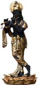 krishnagallery1 Black Lord Krishna Statue Murti Marble Finish , Radha ...