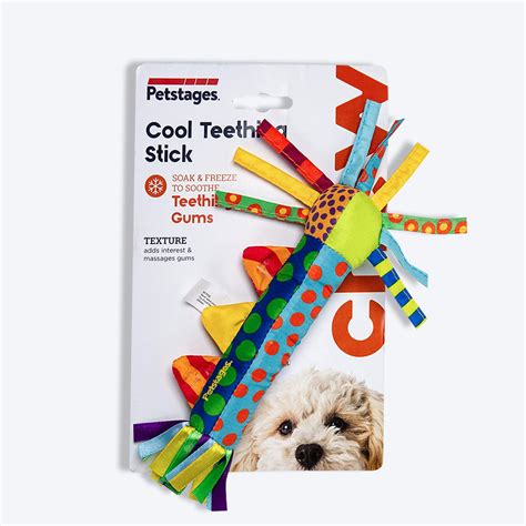 Petstages Cool Teething Stick Dog Toy – Heads Up For Tails