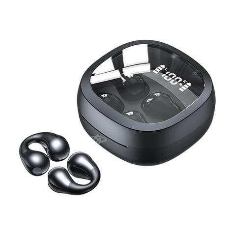 HY Open Ear Earbuds Bluetooth Wireless v5.3, OWS Earclips Design, 8mm ...