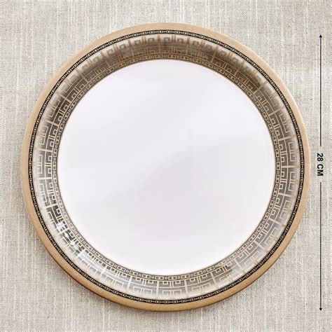 Buy Corsica Majestic Eco Melamine Printed Dinner Plate - 28cm from ...