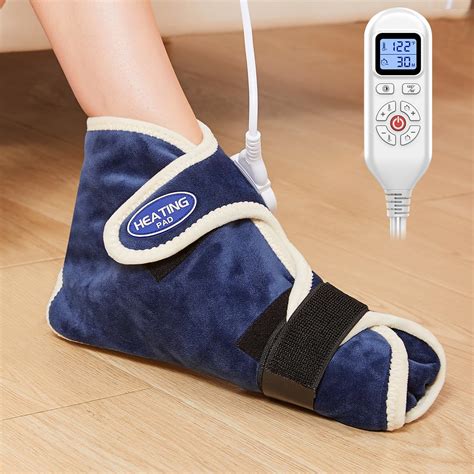 Amazon.com: Comfheat Heated Ankle Wrap for Ankle Arthritis Pain Relief, USB Ankle Heating Pad ...