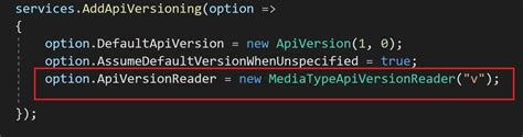 Image result for Header Versioning in .Net 8 Web API