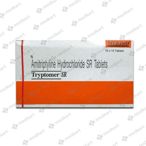 TRYPTOMER SR TABLET 15'S, Price, Composition & Generic Alternatives ...