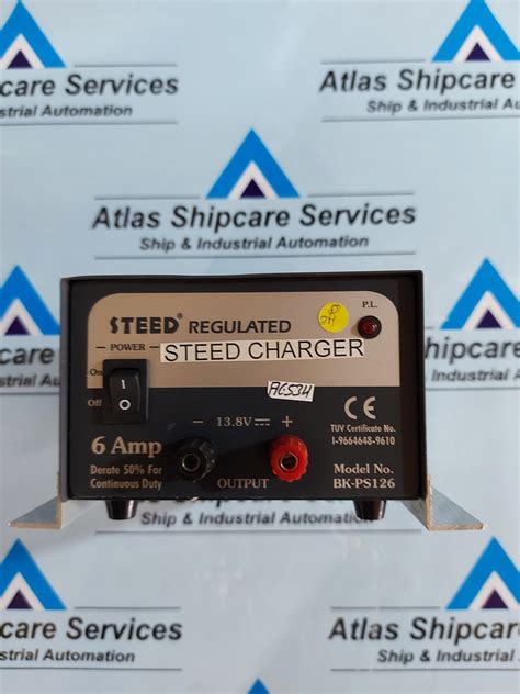 STEED REGULATED BK-S126 STEED CHARGER – Atlas Shipcare Services