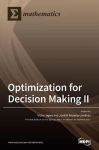Optimization for Decision Making II: Buy Optimization for Decision ...