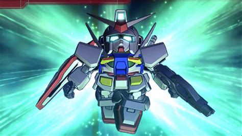SD Gundam G-Generation Wars - 0 Gundam (Combat Color) (Generation System version) All Animations
