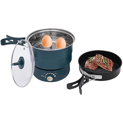LYNICESHOP Portable Electric Hot Cooker Pot with Steamer - India | Ubuy