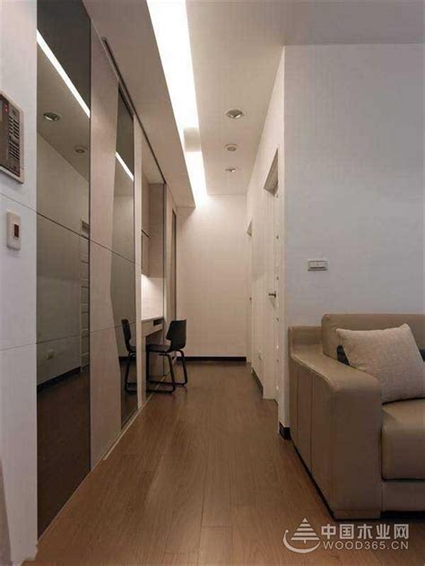 56平米新中式卧室嵌入式衣柜设计_装修图片-保障网装修效果图