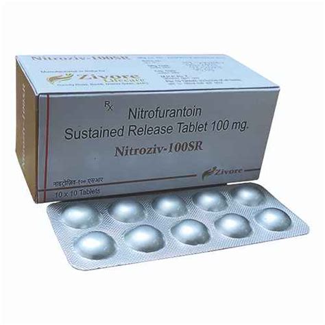 Nitroziv-100SR Tablets Salveo Lifecare