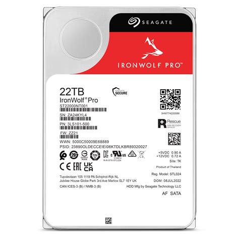 IronWolf Pro 22TB | Seagate India