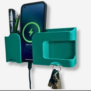 thekiteco. Wall Mount Mobile Stand Remote Stand with Extra Space for 2 ...