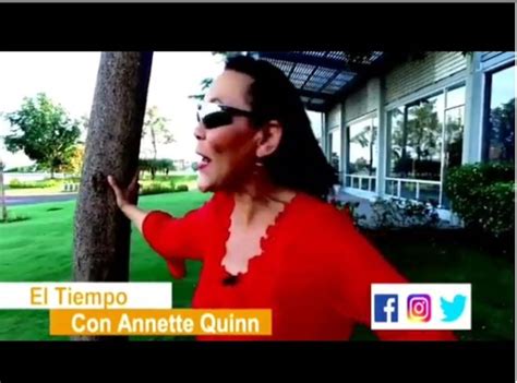 Annette Quinn sale de pantalla, pero... | Video
