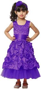 Shahina Fashion Girls Calf Length Party Dress Price in India - Buy ...