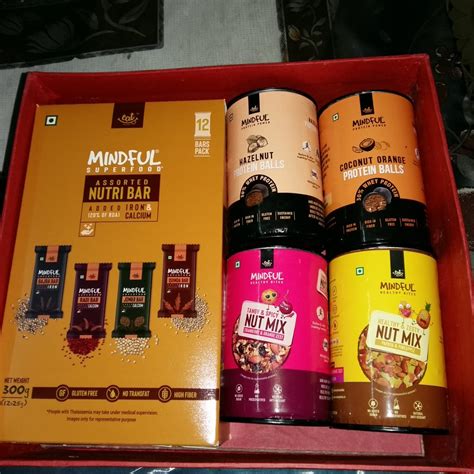 Eat Anytime Premium Gift Hamper With Millet Bar Pack of 6, Indian Twist ...