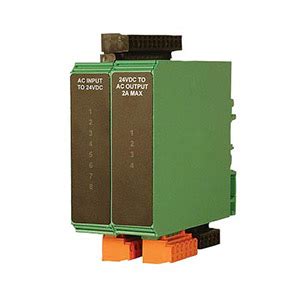 General-purpose signal conditioners for Programmable Logic Controllers.