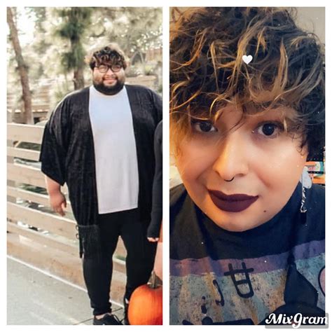 -1.5 years Hrt vs weightloss, make up and 4 months hrt. : r/transtimelines