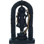 Buy eCraftIndia Shri Ram Statue/Ayodhya Ram Lalla Murti Statue - Black ...