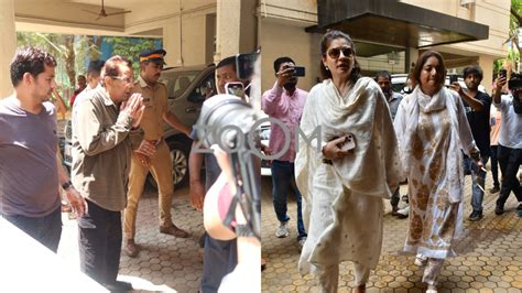 Manoj Kumar Death: Dharmendra, Raveena Tandon And More Celebs Arrive To ...