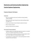 Control Systems - 15EEE301 - Studocu