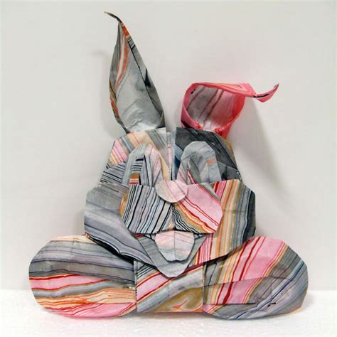 Origami Rabbit Head 的图像结果