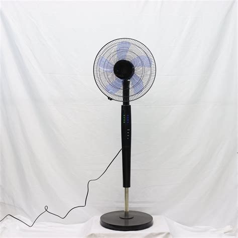 Energy-Saving Adjustable Height Floor Fan with Remote Control 16inch ...