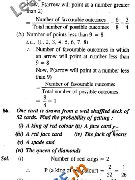 Image result for Class 10 Maths Probability CBSE