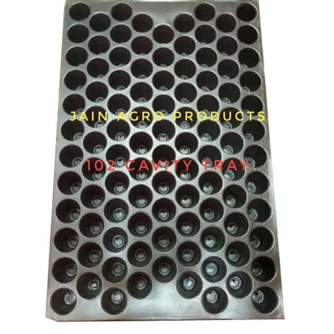 102 Cavity Black Seedling Tray Manufacturer From Pune, Maharashtra ...