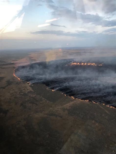 Fire Northwest of Murphy Hot Springs