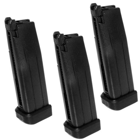 Buy Airsoft Parts Army Force 3pcs 30rd Co2 Magazine For Marui/WE Hi ...