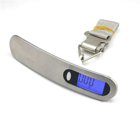NEW 50kg/10g Portable LCD Digital Hand Held Hook Belt Electronic Scale ...