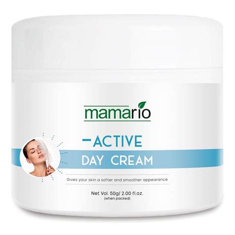 Mamario Active Day Cream enrich with Alpha Arbutin,Niacinamide ...