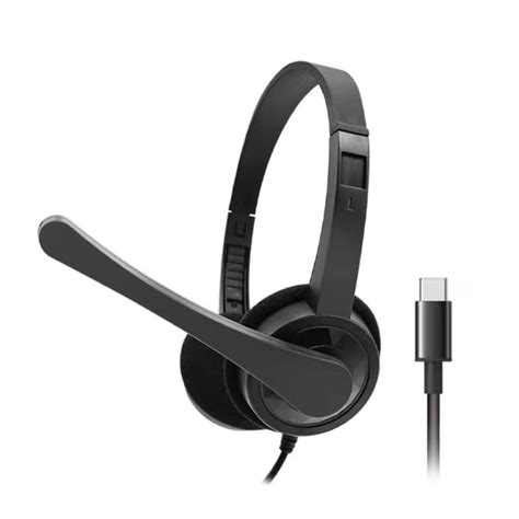 Dyazo Type C Wired Headphones with Mic | Lightweight On Ear Headset ...