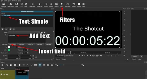 Image result for Shotcut Tutorial Add Text