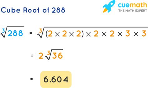 Cube Root of 288 - How to Find the Cube Root of 288? [Solved]
