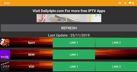 Descargar Daily IPTV m3u 15.2 APK Gratis para Android